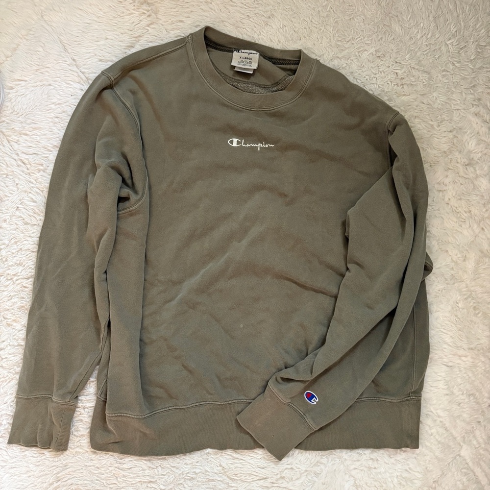 Champion Olive Green Sweater